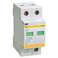 Ограничитель напряжения IEK Karat УЗИП ОПС1-D (MOP20-2-D) 230 В 2P