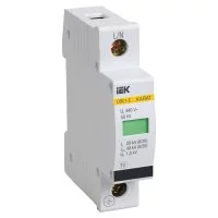 Ограничитель напряжения IEK Karat УЗИП ОПС1-C (MOP20-1-C) 400 В 1P