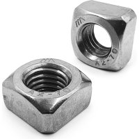 Квадратная нержавеющая гайка KREPFIELD М8 DIN 557 30 шт