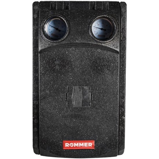 Насосная группа Rommer 1 ВР(г) х 1 1/2 НР(ш) с трехходовым приводным смесителем без насоса (RDG-1003-002501)