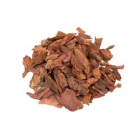 Кора Колос сибирской лиственницы фракция 10-50 мм 60 л коричневая