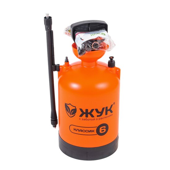 Опрыскиватель плечевой помповый для полива Жук Классик ОП-207 6 л (0383-00)