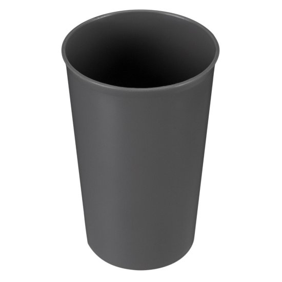 Стакан для ванной Econova Scandi настольный пластик серый (435240611)