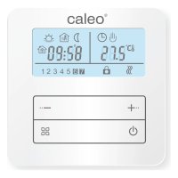 Накладной цифровой программируемый терморегулятор Caleo С950
