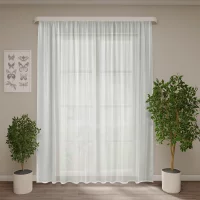 Тюль на ленте Kreaforta Softy 300x260 см цвет кремовый