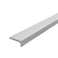 Наличник Борно телескопический 2450x70x8 мм ПЭТ цвет серый (5 шт.)