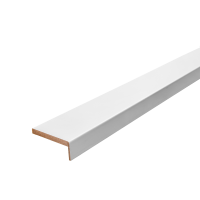 Наличник ПТА телескопический 2450x70x8 мм полипропилен цвет аляска (5 шт.)