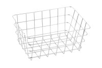 Набор из 2 корзин Уют трапециевидная металл хром 9+5 л