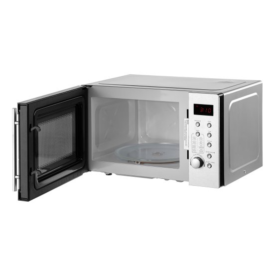 Микроволновая печь Ore MWS21 21 л 48.4x33.6x28 см кнопочное управление цвет серый