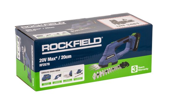 Ножницы аккумуляторные Rockfield RF2578 20 В АКБ и ЗУ входит в комплект