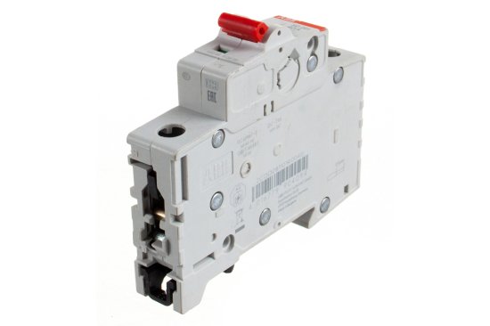 Рубильник ABB 1 полюс SD201/40 рычаг красный