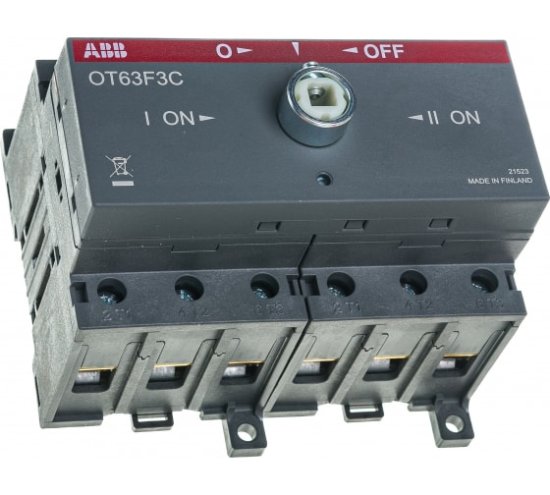 Реверсивный рубильник ABB OT80F3C 80A
