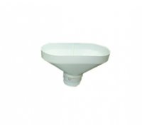 Приемная воронка McAlpine овальная ,170 ммх85 мм, выход 1 1/2