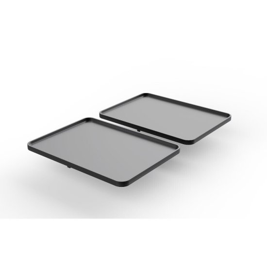 Электрогриль Krona Digitaler Kontaktgrill 2000W черный/сталь