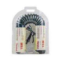 Винтовой садовый шланг WMC TOOLS WMC-TG7106004NEW-15M(56342)