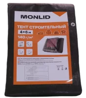 Тент строительный Monlid 140 г/м² 4x6 м