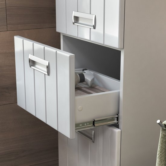 Пенал Vigo Diana 40 см напольный белый