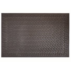 Коврик грязезащитный Cipro 1 45x75 см полипропилен цвет коричневый