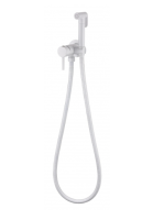 Смеситель встраиваемый с гигиеническим душем Grocenberg GB001 Белый