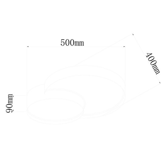 Светильник светодиодный накладной Freya Items 4000К 72 Вт 25 кв.м черный IP20 (FR6094CL-L72B)