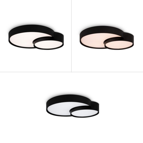 Светильник светодиодный накладной Freya Items 4000К 72 Вт 25 кв.м черный IP20 (FR6094CL-L72B)