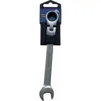Трещоточный шарнирный комбинированный ключ vertextools 00017-13