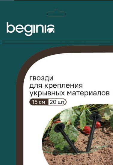 Гвозди крепежные BEGINIA 15 см 20 шт.