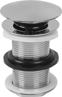 Выпуск для раковины MONLID 40 мм клик-клак без перелива хром