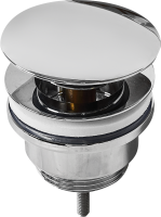 Выпуск для раковины MONLID 40 мм клик-клак с переливом хром