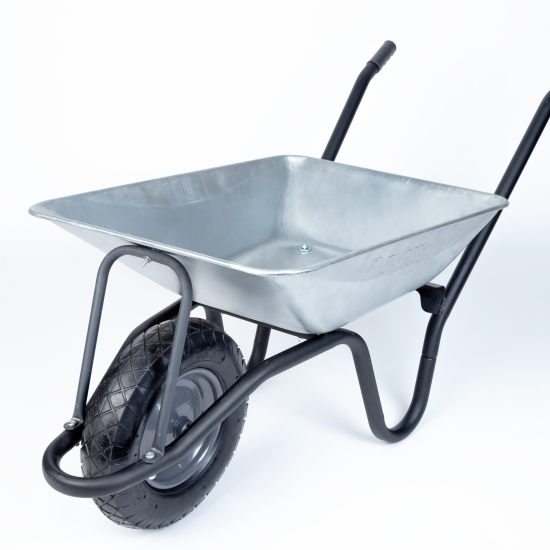 Тачка садовая Павловская заря 1 колесо максимальная нагрузка 175 кг 75 л полипропилен