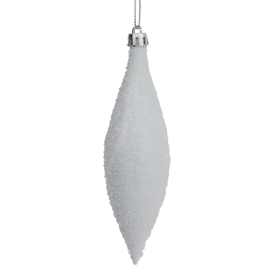 Набор елочных шаров KREAFORTA ø5-14 см белый 26 шт.