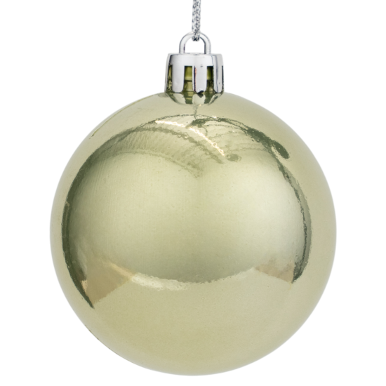 Набор елочных шаров KREAFORTA ø5-14 см зеленый 26 шт.