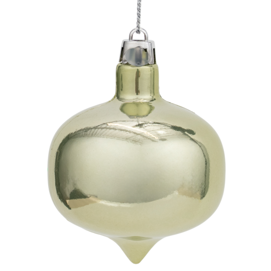 Набор елочных шаров KREAFORTA ø5-14 см зеленый 26 шт.