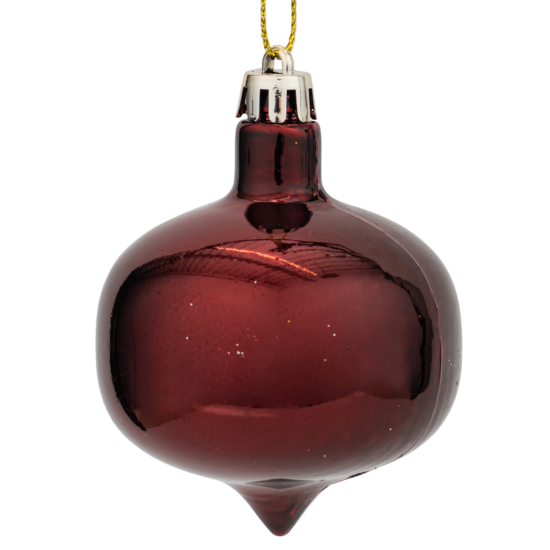Набор елочных шаров KREAFORTA ø5-14 см бургунди 26 шт.