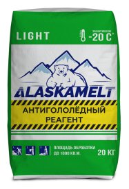 Противогололедные реагенты Alaskamelt Light 20 кг
