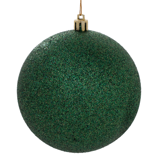 Набор елочных шаров KREAFORTA ø10 см зеленый 8 шт.