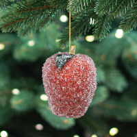 Украшение декоративное KREAFORTA Яблоко 8 см красный