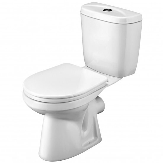 Унитаз-компакт Santek Анимо с горизонтальным выпуском с сиденьем полипропилен (1.WH11.0.035)