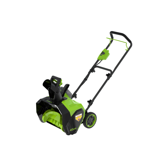 Снегоуборщик аккумуляторный Greenworks 2603607UB 40 см 4 Ач АКБ и ЗУ в комплекте