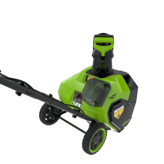 Снегоуборщик аккумуляторный Greenworks 2603607UB 40 см 4 Ач АКБ и ЗУ в комплекте