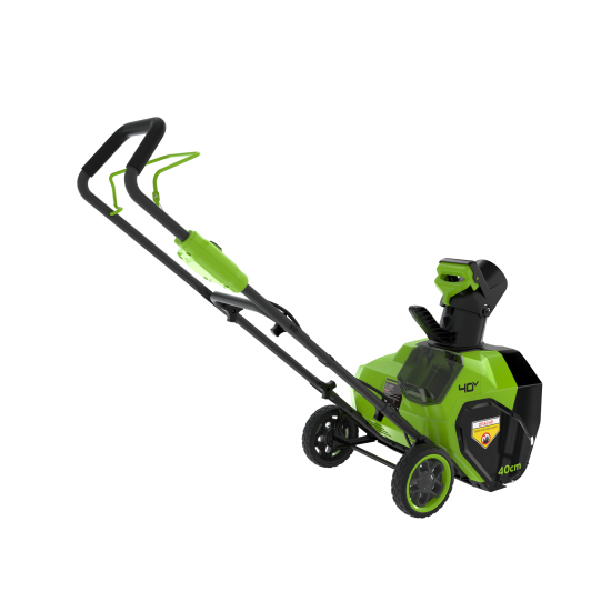 Снегоуборщик аккумуляторный Greenworks 2603607UB 40 см 4 Ач АКБ и ЗУ в комплекте