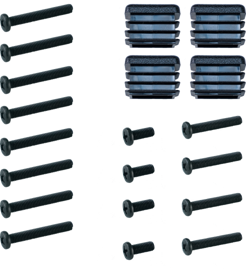 Банкетка ЗМИ Торонто 23S 67x49x30 см 2 полки металл цвет черно-серый