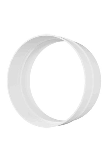 Переходник вентиляционный для круглых воздуховодов Fonet D125 мм пластик