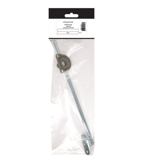 Кронштейн мебельный барный 0.2 мм цвет серый