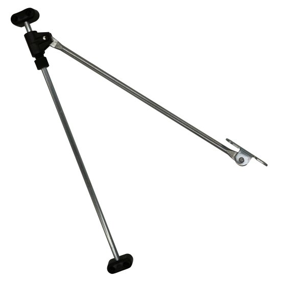 Кронштейн секретерный 0.15 мм серый серый