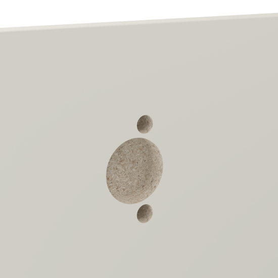 Фасад кухонного шкафа Аша 60x77 см KONSENSA ЛДСП цвет бежевый