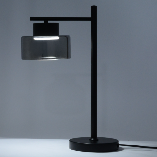 Настольная лампа Nemico цвет черный