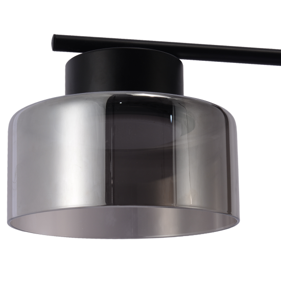 Настольная лампа Nemico цвет черный