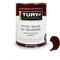 Грунт-эмаль по ржавчине TURY МС-102