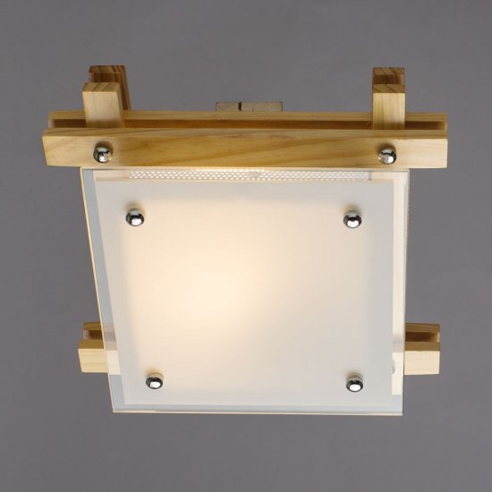 Светильник Arte Lamp Archimede E27 60 Вт 4 кв.м коричневый IP20 (A6460PL-1BR)
